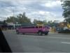 "Pink Cadillac" oder halt ein pink Stretch Hummer