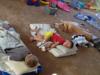 Thursday 31.05.2012 - Day Care Kids sleeping with dog Sammy