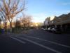 links die Plaza - Zentrum von Santa Fe, und weiter hinten die Cathedral Basilica