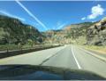 Eingang zum Glenwood Canyon - alles auf der I70