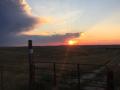 Wednesday 2.8.2017 - Sonnenaufgang bei Kiowa - Ralfs Arbeitsplatz