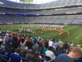 National Anthem gespielt von den Denver Broncos Stampede und High School Kids