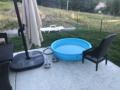 Mini Pool für die Hunde und unsere Füsse