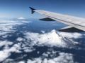 ... Mt. Hood im Vordergrund, weiterhinten Mt. St. Helens ...