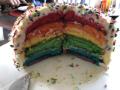 ... Regenbogen Kuchen ...