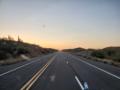 Friday 9.7.2021 - Sonnenaufgang auf'm State Hwy 74 in der Nhe vom Lake Pleasant ...