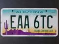 Das wre die Autonummer fr mein altes Auto gewesen - in Arizona haben brigens Autos nur hinten Nummernschilder
