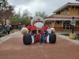 Friday 30.12.2022 - Railroad Park in Scottsdale mit Paige und Barbra's ältestem Sohn Michael und seiner Familie ...