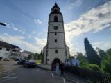 ... durch Eichsel gefahren und auch die Kirche besichtigt ...