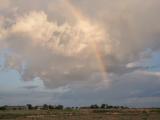 ... dann gab's noch einen Regenbogen ...