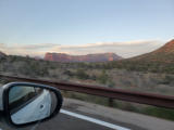 Friday 7.4.2023 - Sonnenuntergang in Sedona - wir waren mal wieder Wasser holen ...