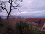 Friday 29.12.2023 - Aussicht von der Terrasse unserer Ferienwohnung morgens um 8 Uhr - ausserdem Abreisetag ...