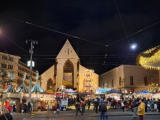 ... am Ende wieder am Barfüsslerplatz und über den Weihnachtsmarkt ...