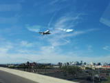 ... Flugzeuge im Landeanflug auf Phoenix ...