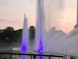 ... für das Wasserlicht Konzert im Parksee ...