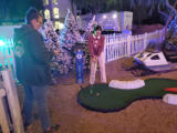 ... danach Minigolf ...